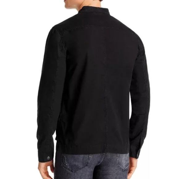 NWT John Varvatos Men's Black DOM M65 Inspired Military Field Jacket Size 48 - Picture 2 of 9